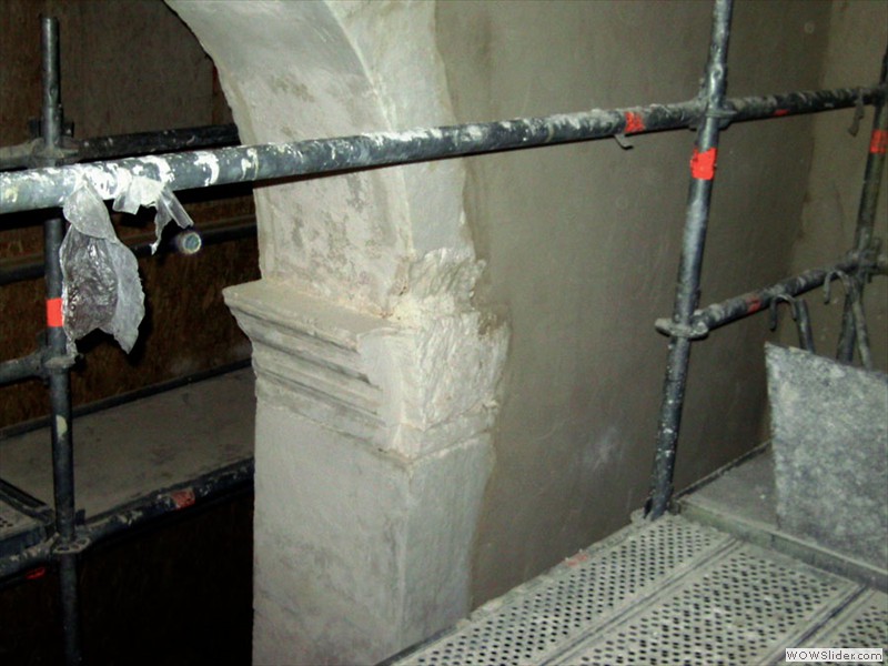 Restauration de châpiteau